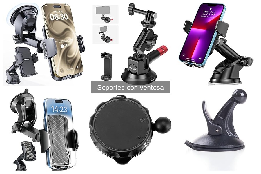 Precios y Dónde Comprar Soportes con Ventosa para Coche