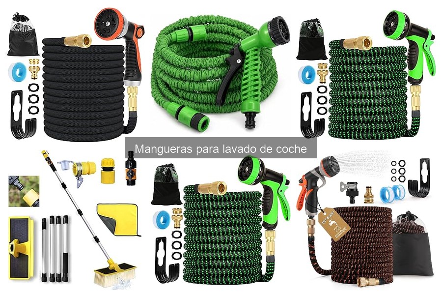 Preguntas frecuentes sobre mangueras para lavado de coche