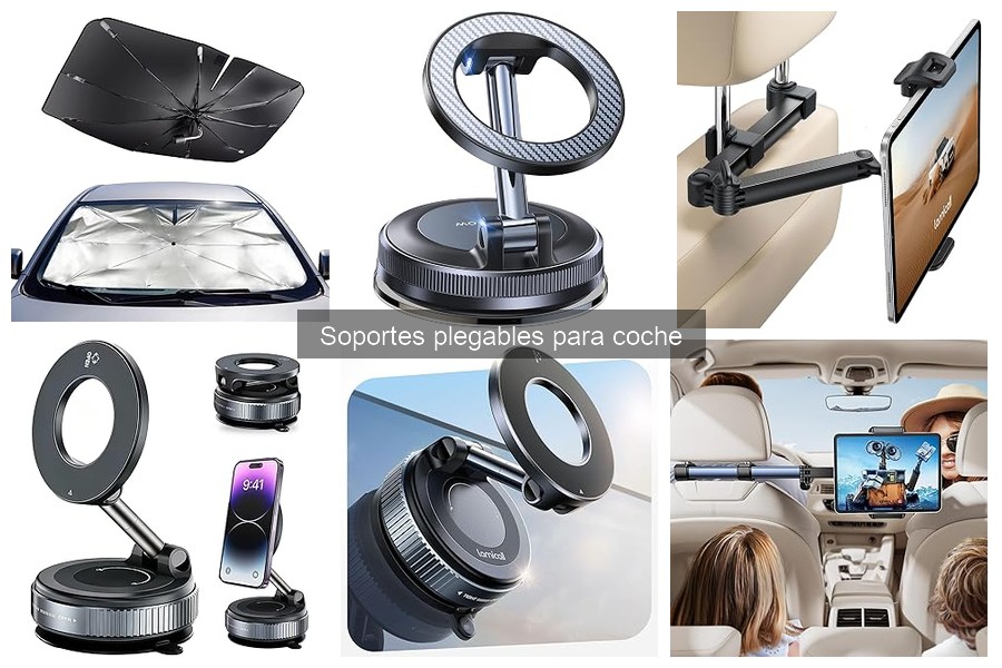 Preguntas Frecuentes sobre Soportes Plegables para Coche