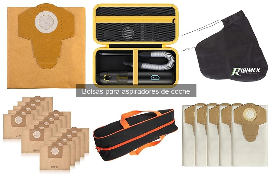 Problemas comunes con bolsas para aspiradores de coche