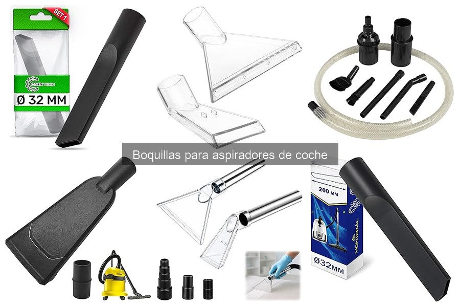 Problemas comunes con boquillas de aspiradores de coche