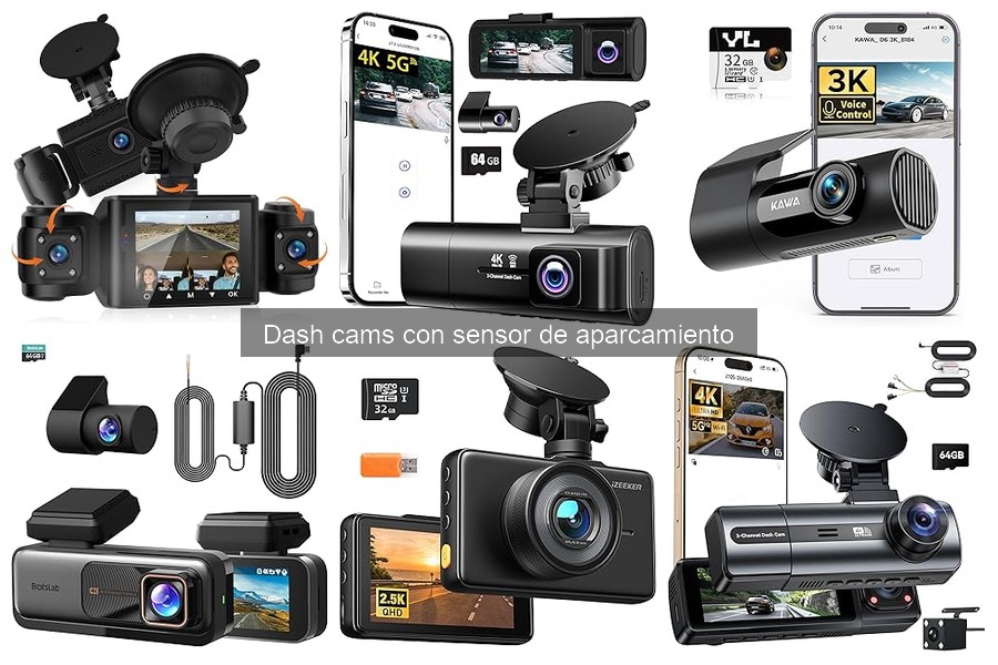 Problemas comunes con dash cams de sensor de aparcamiento