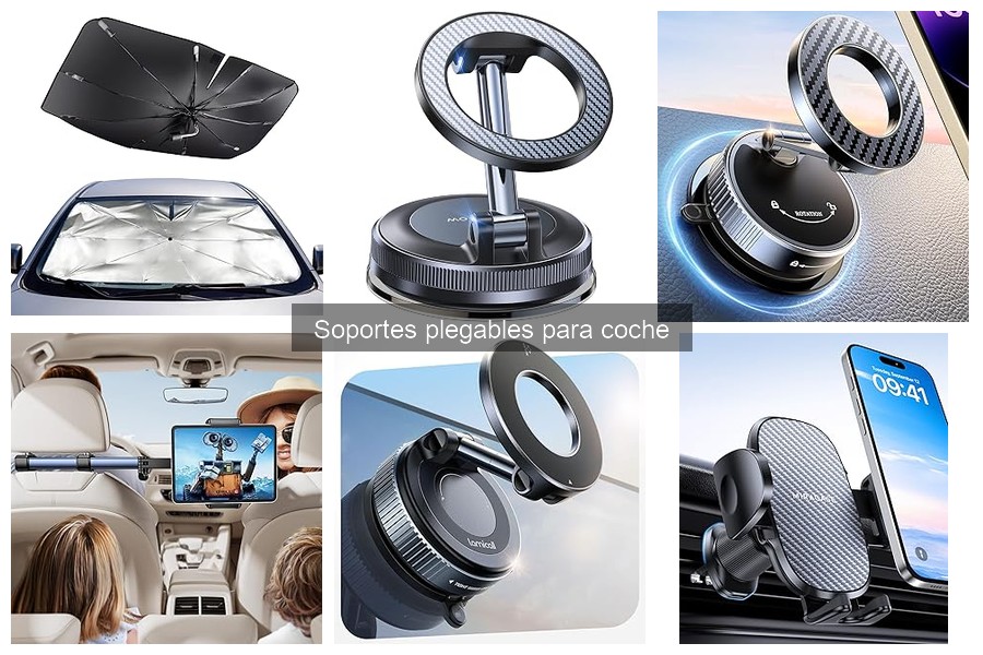 Problemas comunes con soportes plegables para coche