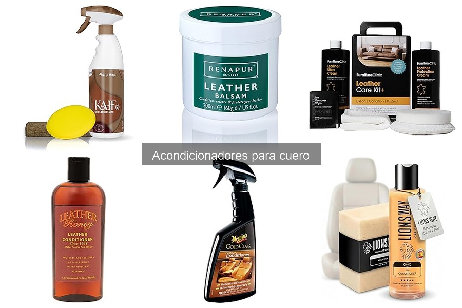 Problemas del cuero que solucionan los acondicionadores
