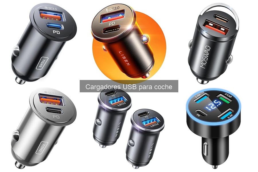Problemas frecuentes con cargadores USB para coche