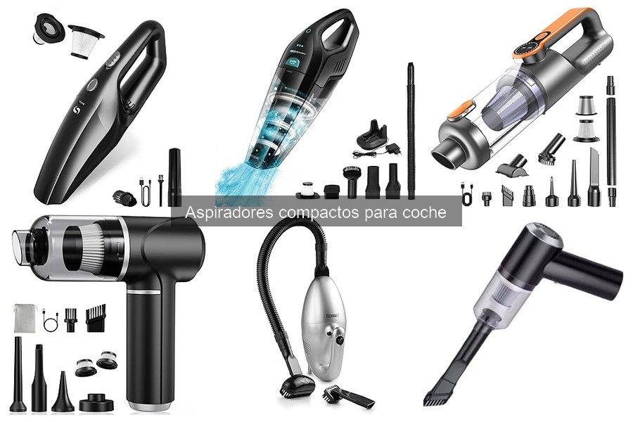 ¿Qué es un aspirador compacto para coche? Características y funciones