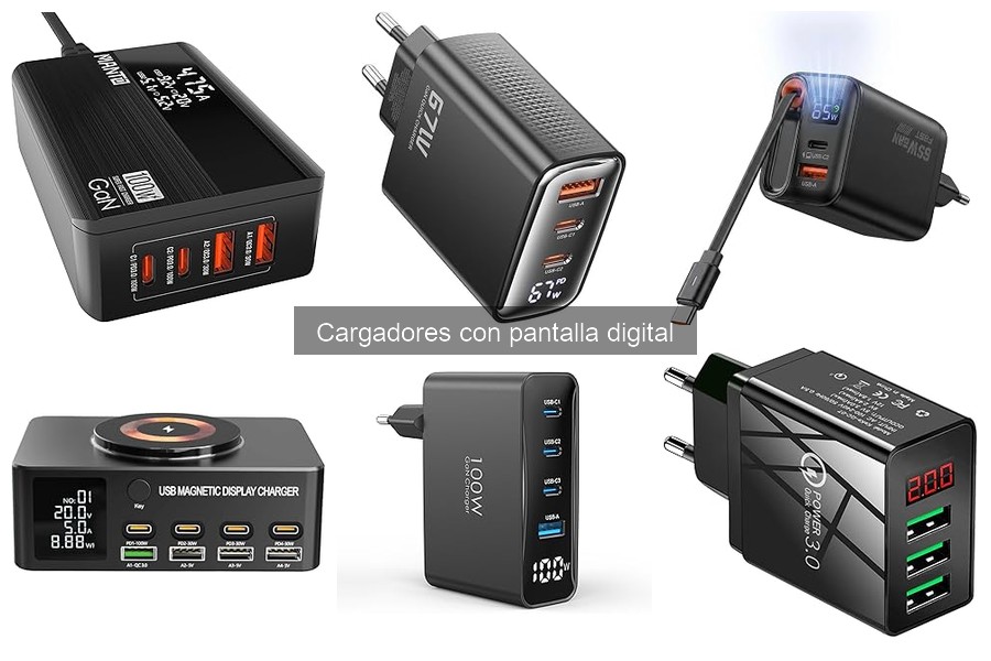¿Qué es un cargador con pantalla digital? Descúbrelo aquí