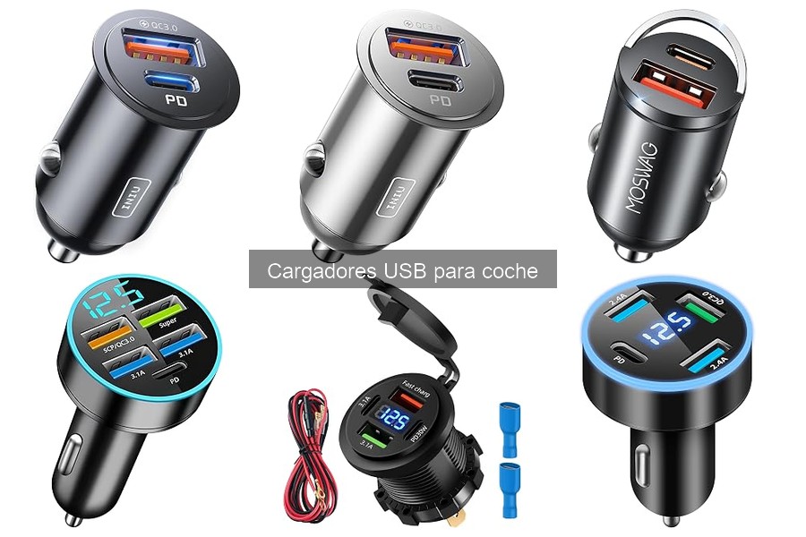 ¿Qué es un cargador USB para coche? Características y funciones