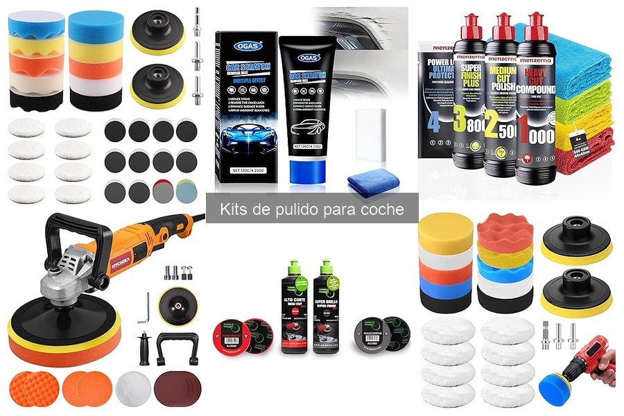 ¿Qué es un kit de pulido para coche? Todo lo que necesitas saber