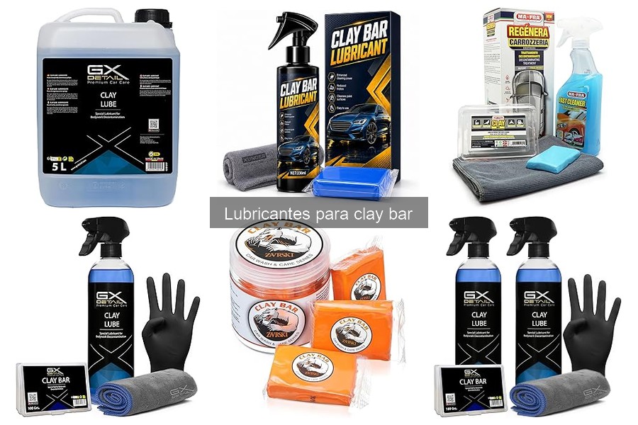 ¿Qué es un lubricante para clay bar y por qué es esencial?