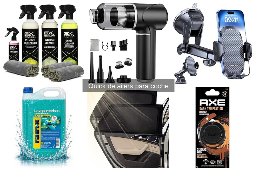 ¿Qué es un quick detailer y para qué se usa en tu coche?