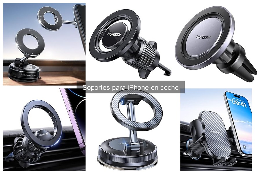 ¿Qué es un soporte para iPhone en coche? Descúbrelo aquí