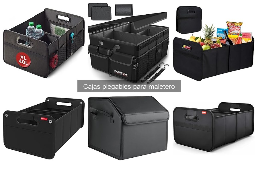 ¿Qué es una caja plegable para maletero? Beneficios y características