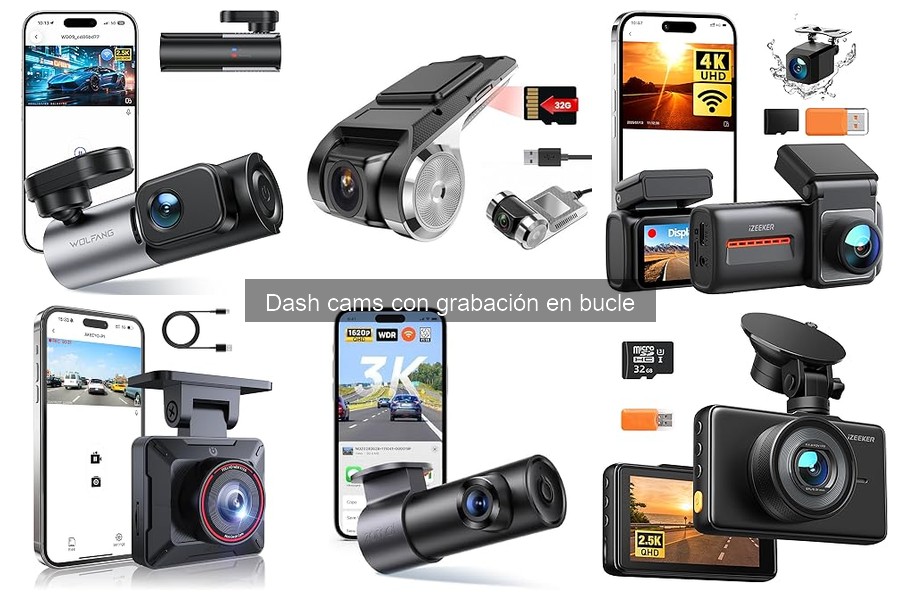 ¿Qué es una dash cam con grabación en bucle?