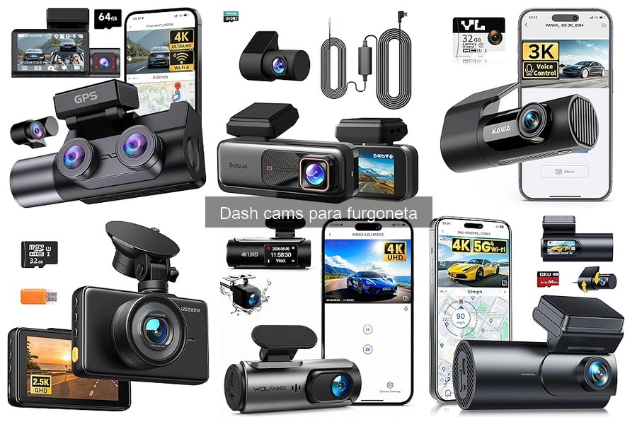 Qué es una dash cam y cómo funciona en furgonetas
