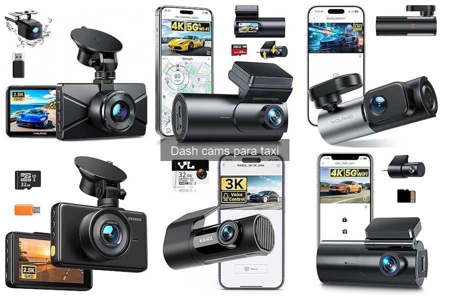 ¿Qué es una dash cam y cómo funciona en taxis?