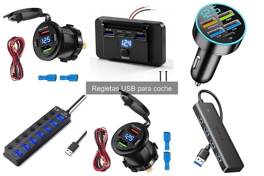 ¿Qué es una regleta USB para coche? Guía simple
