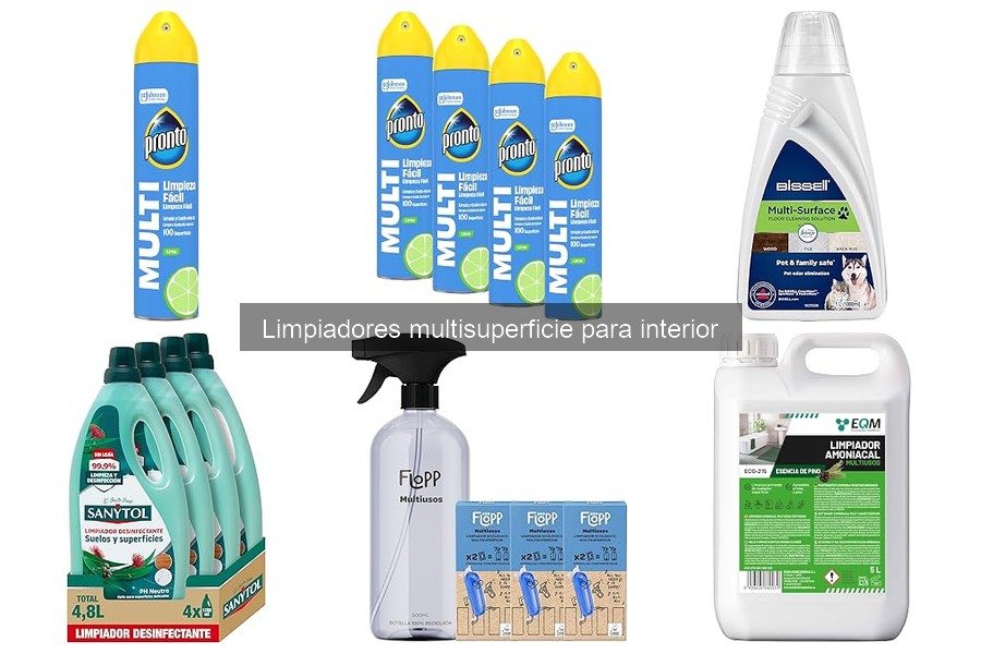 Qué son los limpiadores multisuperficie para interior de coches