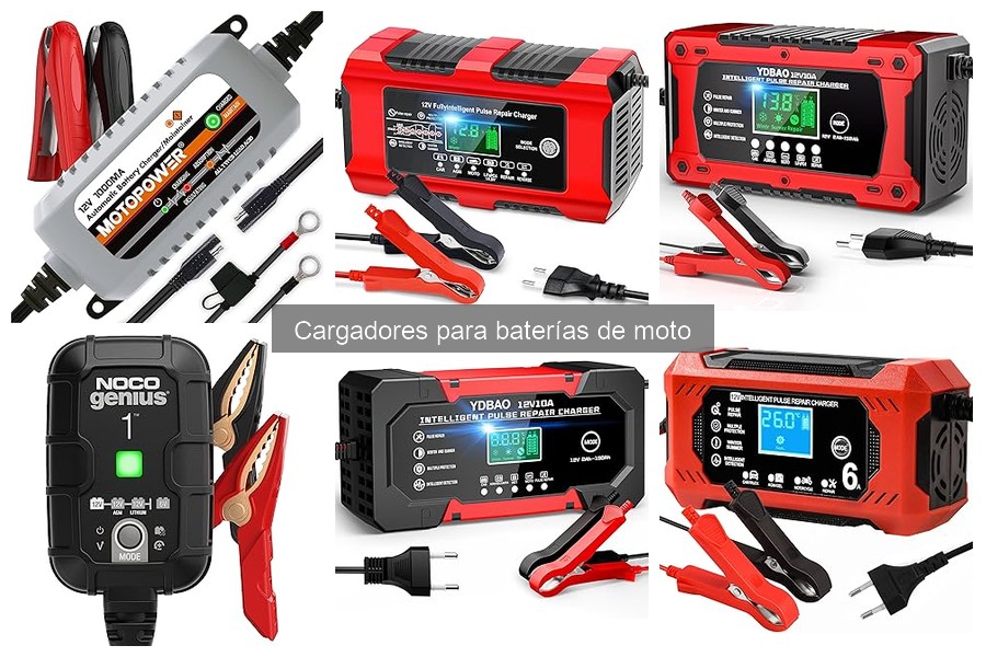 Requisitos eléctricos para cargadores de batería de moto
