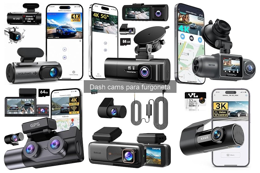 Soluciones a problemas comunes de dash cams para furgoneta