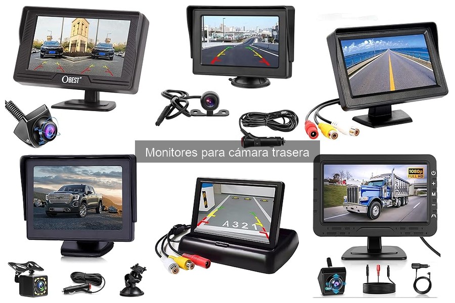 Soluciones a problemas del monitor para cámara trasera