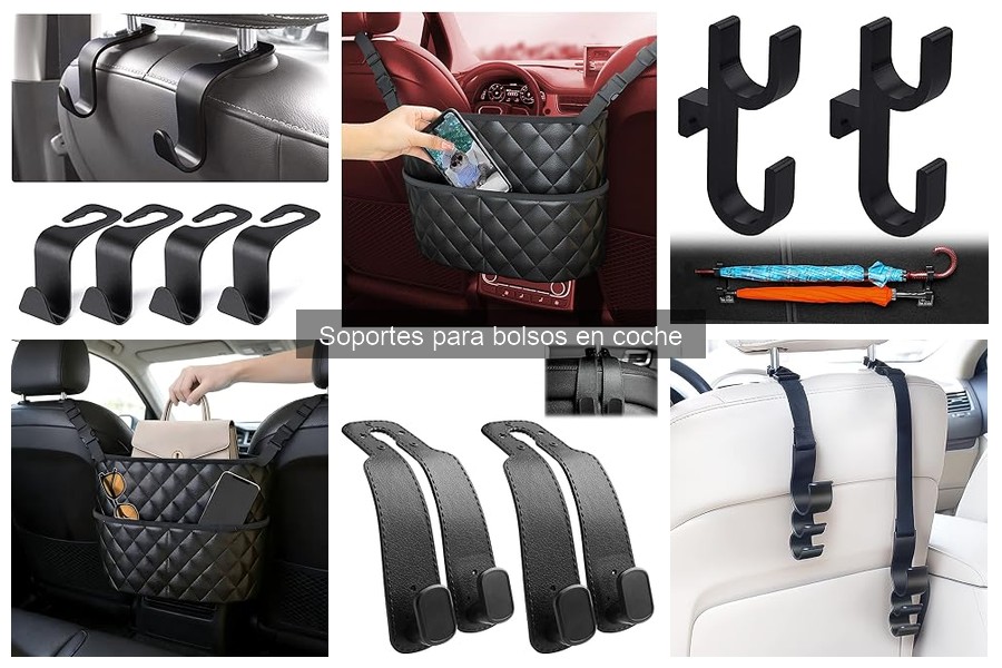 Soportes para bolsos en coche: ¿qué son y cómo usarlos?