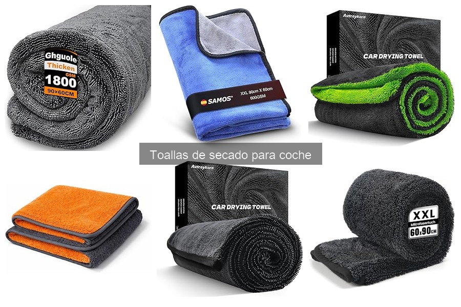 Tamaño Ideal de Toallas de Secado para Coche: Guía Práctica