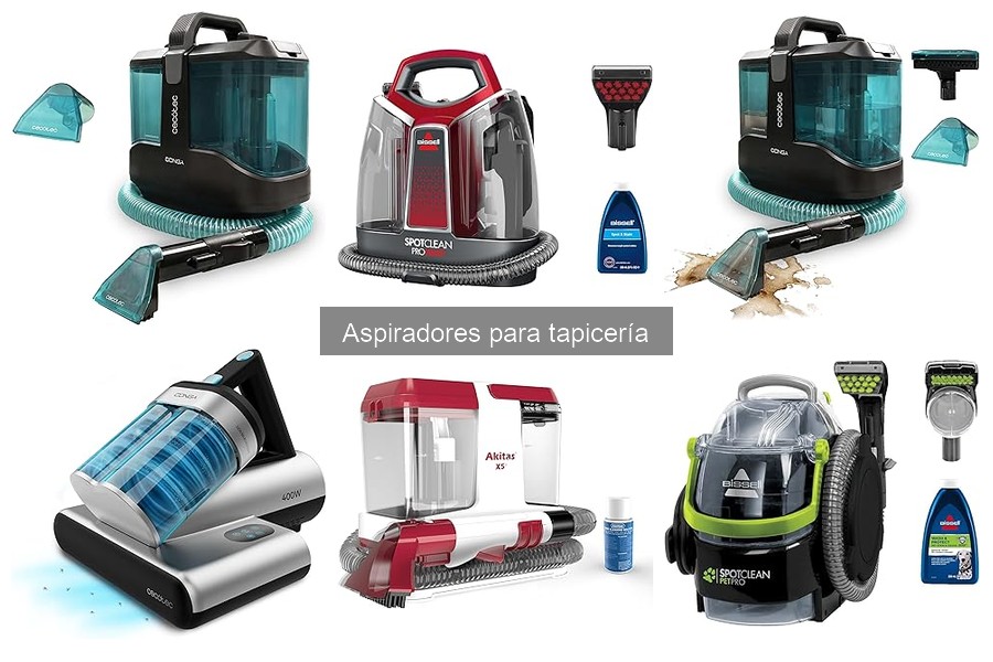 Tipos de aspiradores para tapicería: guía y comparativa
