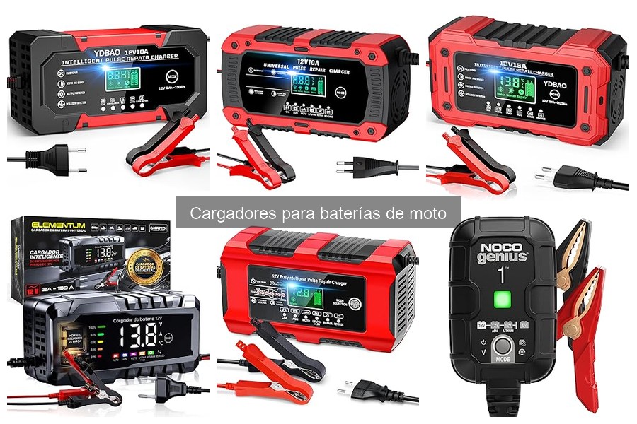 Tipos de cargadores de batería para motos: guía completa