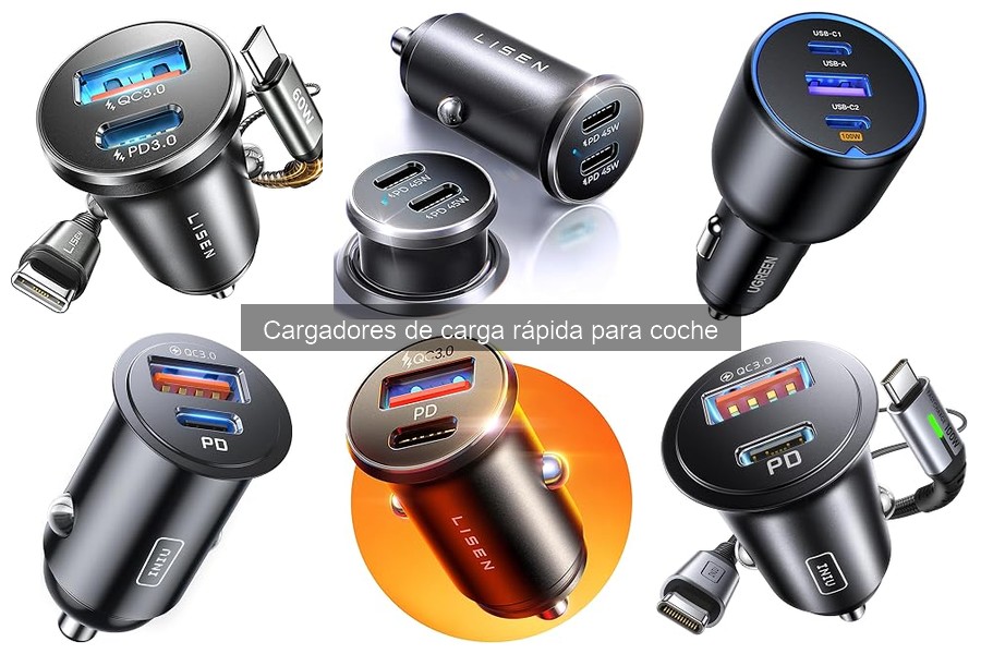 Tipos de Cargadores de Carga Rápida para Coche