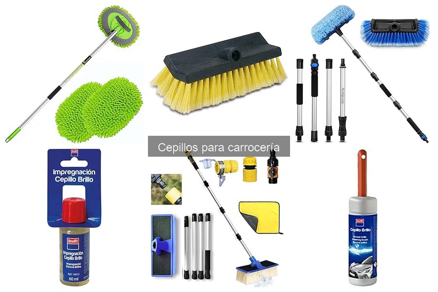 Tipos de Cepillos para Carrocería: Características y Beneficios