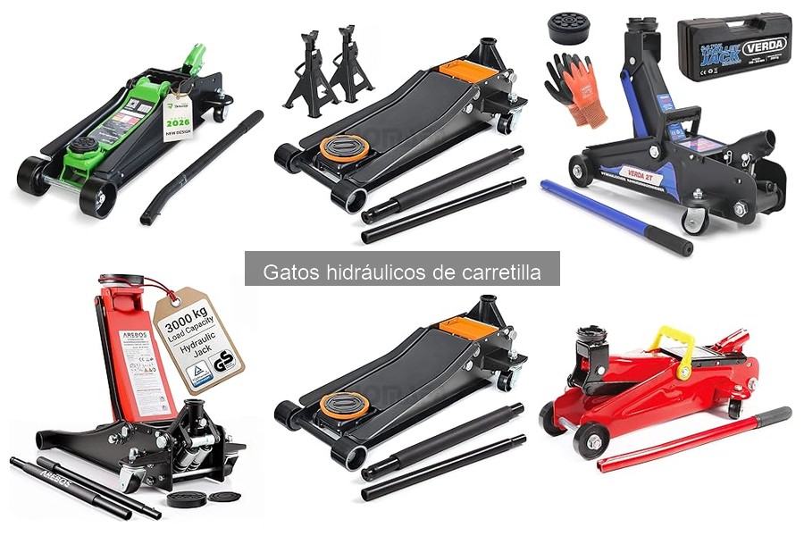 Tipos de gatos hidráulicos de carretilla: guía completa