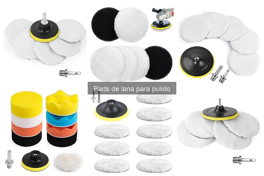 Tipos de Pads de Lana para Pulido: Características y Usos