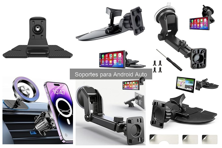 Tipos de Soportes para Android Auto: Comparativa y Ventajas