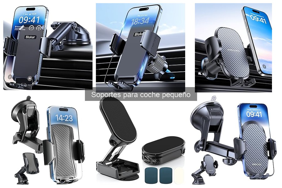 Tipos de Soportes para Coche Pequeño: Encuentra el Ideal