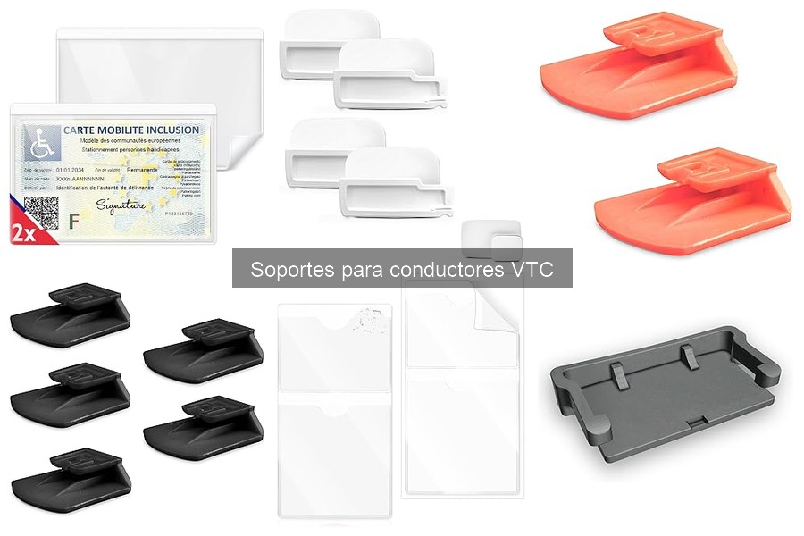 Tipos de soportes para conductores VTC: Guía completa