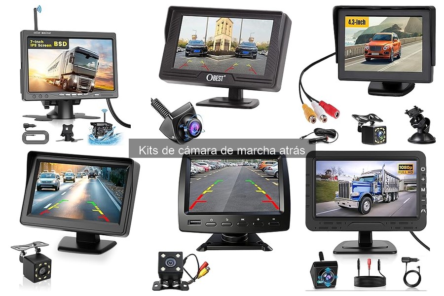 Todo sobre los kits de cámara de marcha atrás para coches