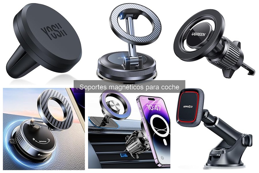 Top 5 marcas de soportes magnéticos para coche