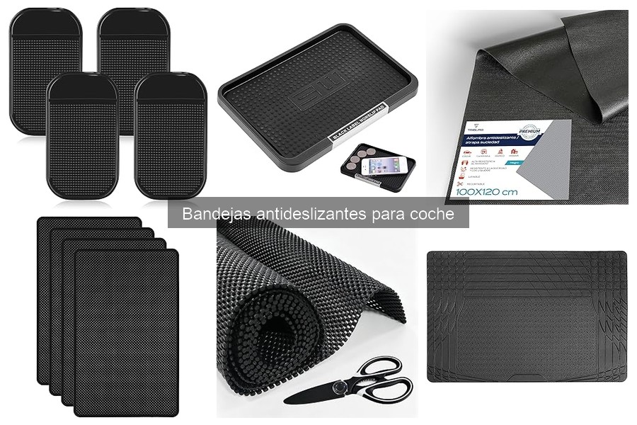 Ventajas de las bandejas antideslizantes para coche