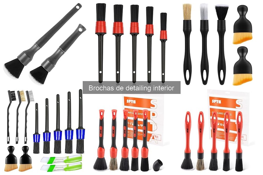 Ventajas de usar brochas de detailing interior para tu coche