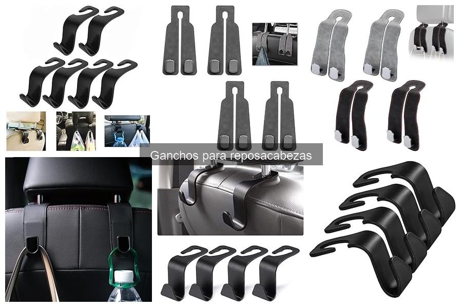 Ventajas de usar ganchos para reposacabezas en el coche