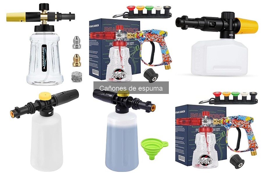 Ventajas del Cañón de Espuma para Lavar Coches