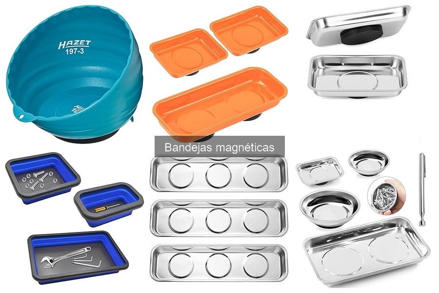 Ventajas y desventajas de las bandejas magnéticas para piezas